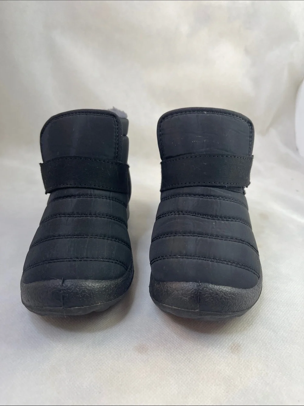 Aomigoct Snow Bootie Waterproof 10 Toddler Little Kid Boot Black